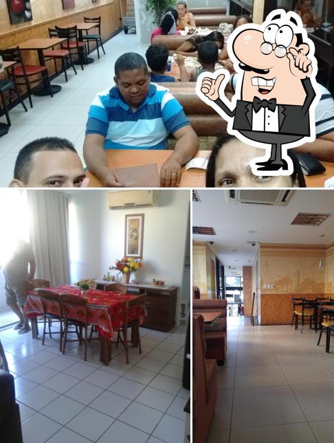 O interior do Subway