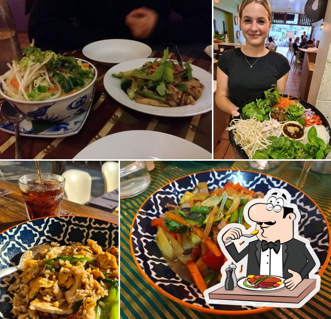 Platos en Nam Yeng Vietnamese Thai Food