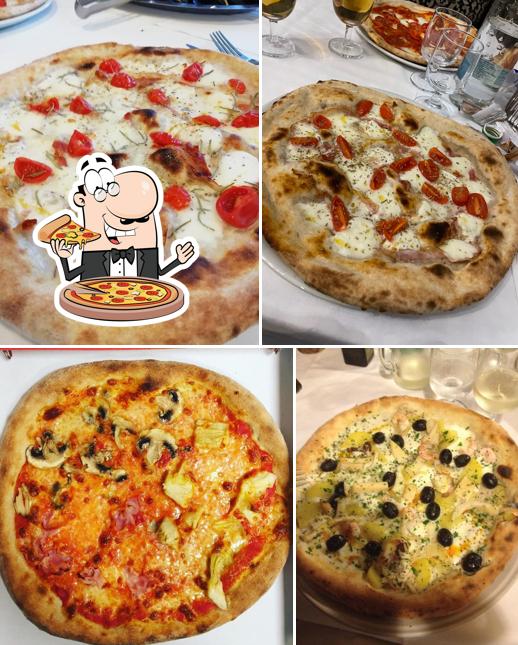 Ordina tra le molte varianti di pizza