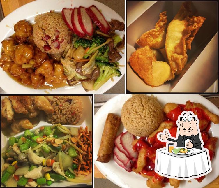 Еда в "Pacific Express Asian Restaurant"