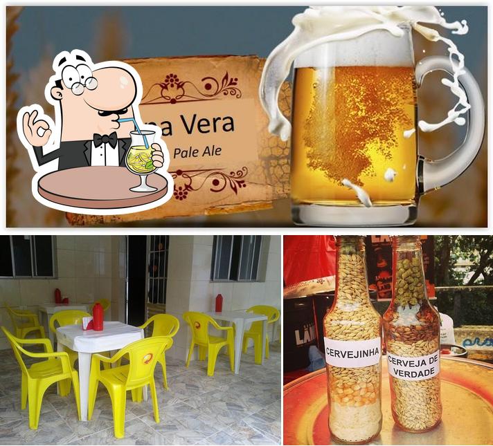 A Recife Beer Cervejaria se destaca pelo bebida e interior