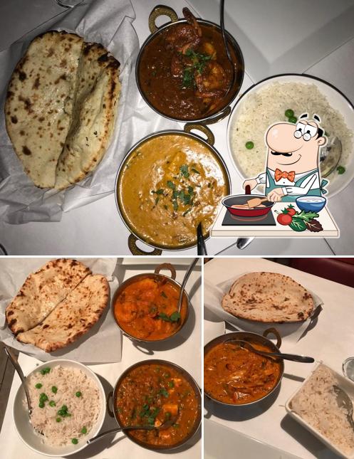 Chicken curry at Papadom Indian Restaurant