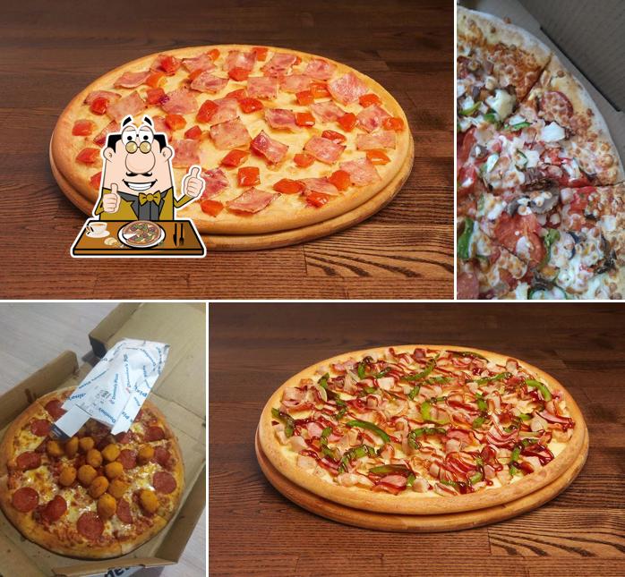 Закажите разные виды пиццы