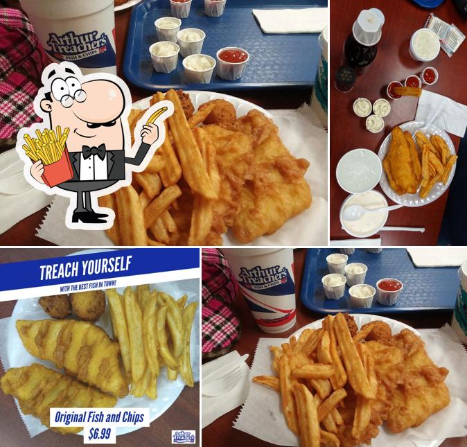 Arthur Treacher's Fish & Chips in Cuyahoga Falls Restaurant menu and