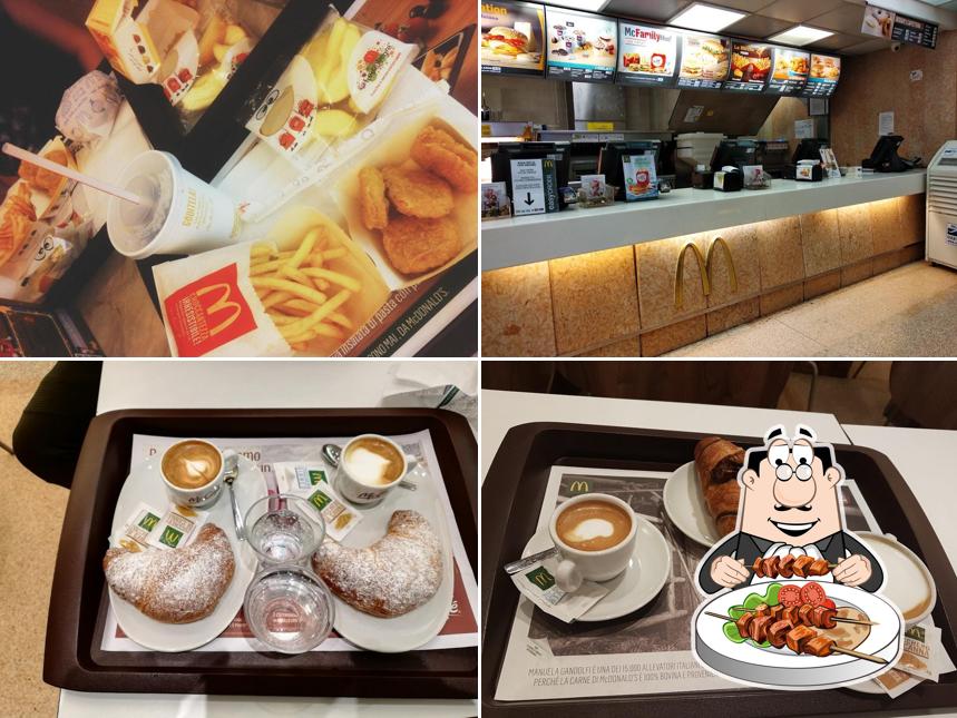 Platti al McDonald's Verona Porta Nuova