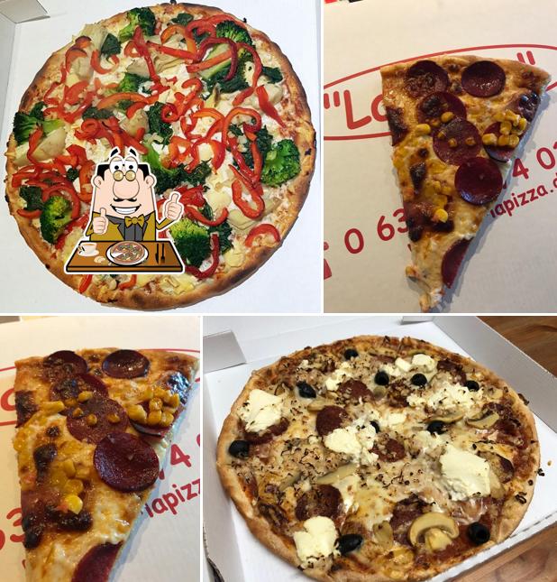 Bei Pizzaservice La Pizza könnt ihr Pizza kosten 