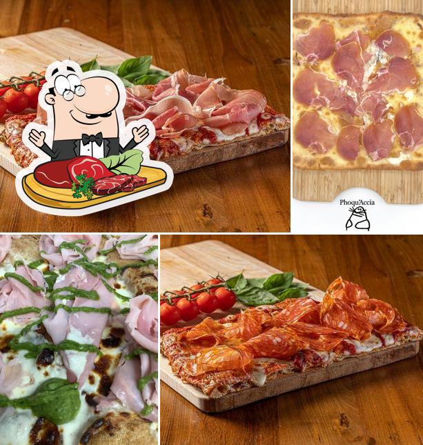 Essayez des repas à base de viande à Phoqu’accia Pizza et Focaccia italiennes