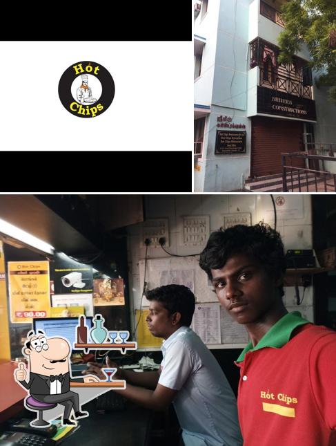 Hot Chips Veg Restaurant Corporate Office, Chennai, No 1/177 Srijees