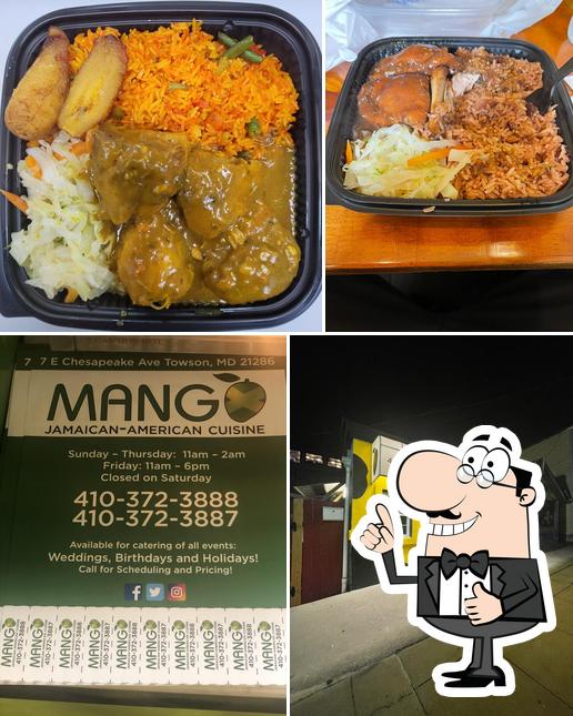 Mango Jamaican American Cuisine in Towson Restaurant menu and reviews