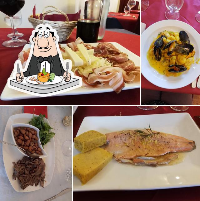 Cibo al Ristorante Corona