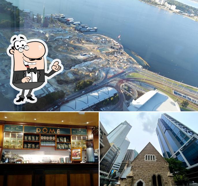 Dôme Café, Shop 5 Westralia Plaza, 167 St Terrace in Perth