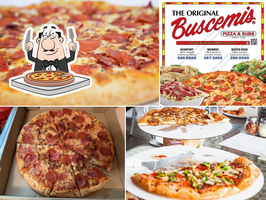 Buscemi s Pizza 1386 N Monroe St in Monroe Restaurant menu and