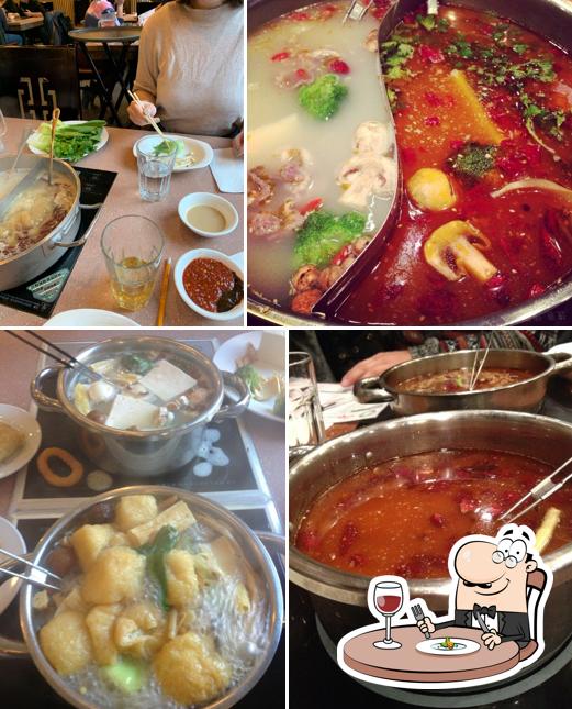 Nourriture à Happy Lamb Hot Pot, Montréal 快乐小羊