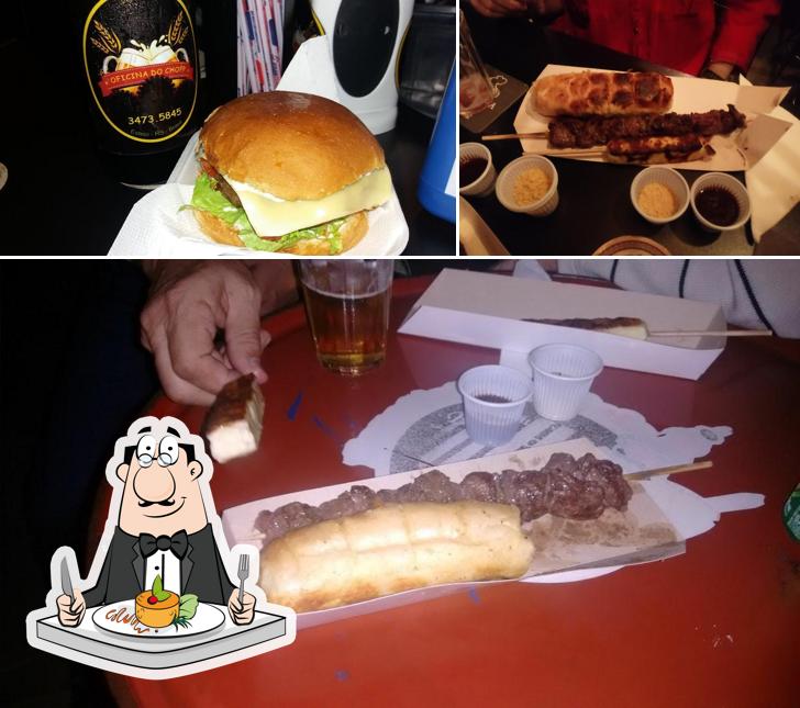 Comida em Oficina Do Chopp