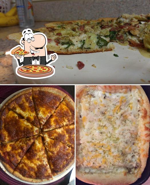 Pick pizza at Papa Murphy's Take 'N' Bake Pizza