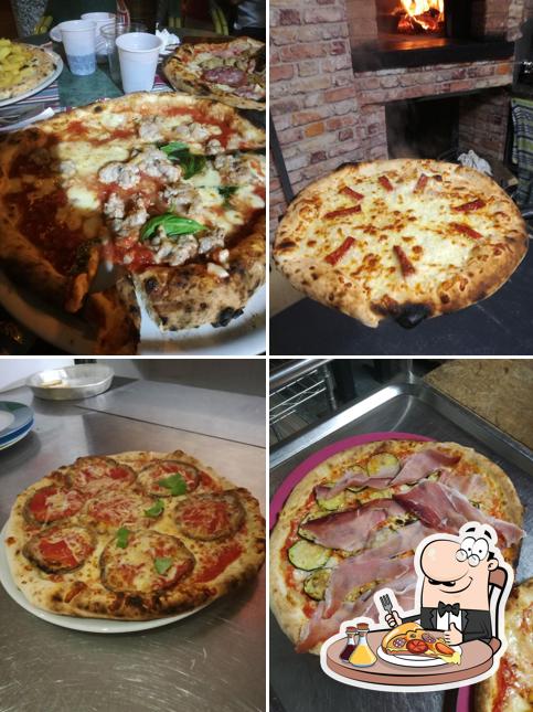 Essayez des pizzas à Pizzeria La Briciola