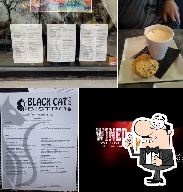 Look at the picture of Black Cat Bistro