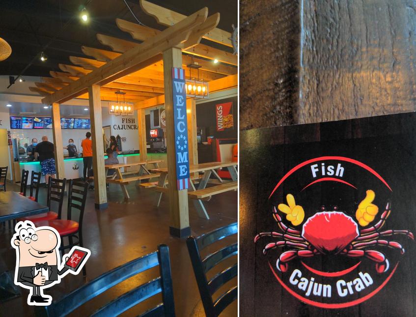 FISH & CAJUN CRAB in Winder Restaurant menu and reviews