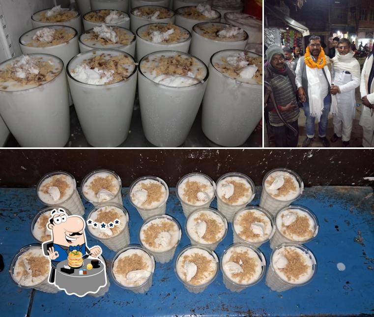 Ganauri Lassi & Tea With cold drink