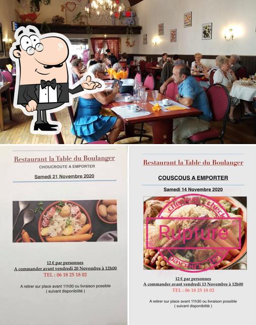 L'intérieur de La Table du Boulanger