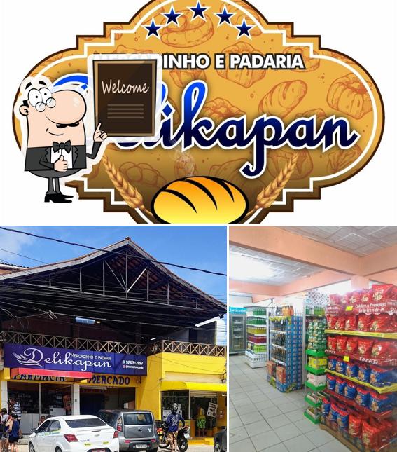 Look at the pic of Mercadinho e Padaria Delikapan