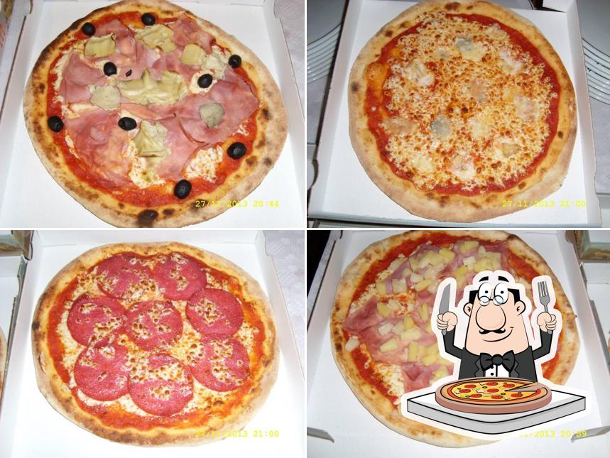 A Pizzeria da Franco, vous pouvez essayer des pizzas