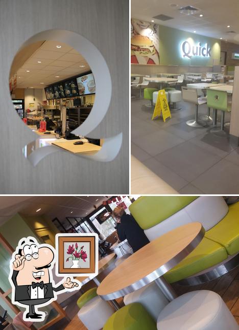 L'intérieur de Burger King