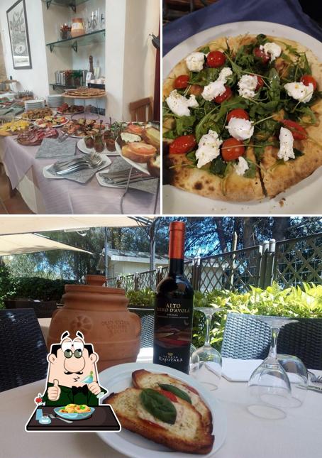 Cibo al Ristorante al giardino