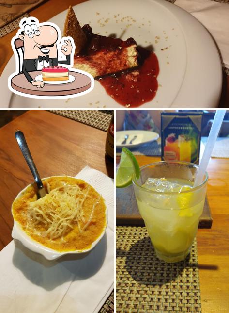 Bolo de queijo em Jangada Restaurante