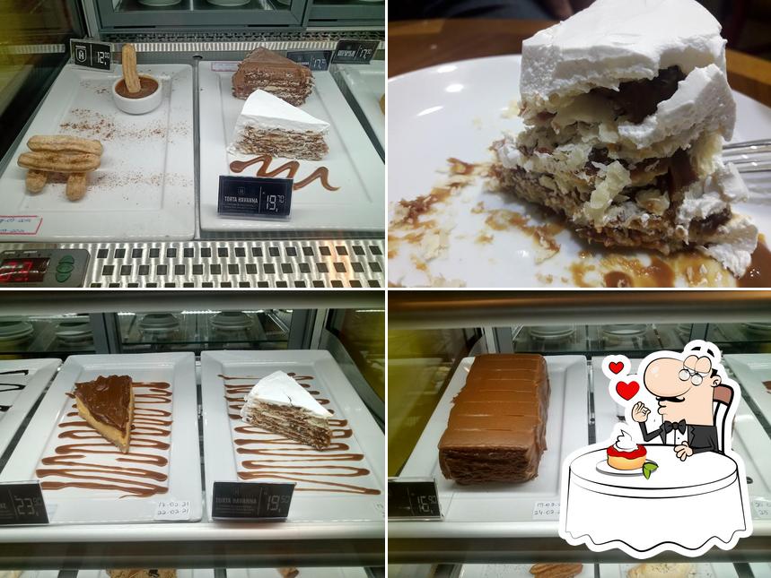 Havanna Café - Shopping Villa Lobos serve uma seleção de pratos doces