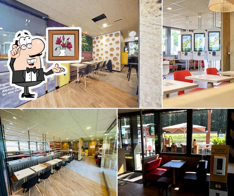 Découvrez l'intérieur de McDonald's Restaurant