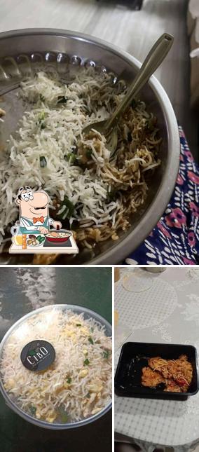 Fried rice at CIBO Fine Dining