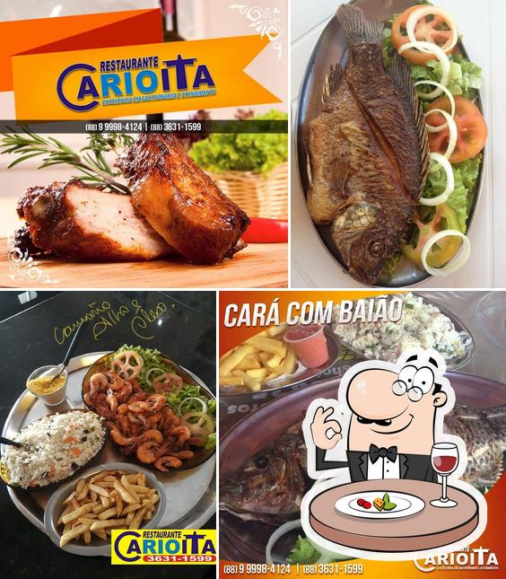 Comida em Restaurante Carioita