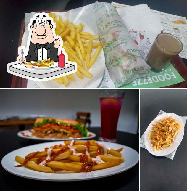 Try out French fries at Foodezze Cafe