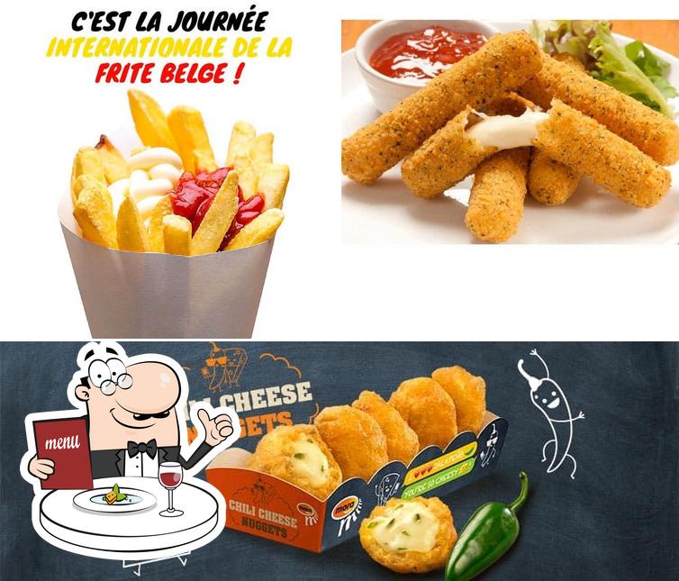 Nourriture à Hello Frite