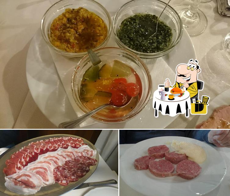 Prosciutto crudo al Ristorante Barca