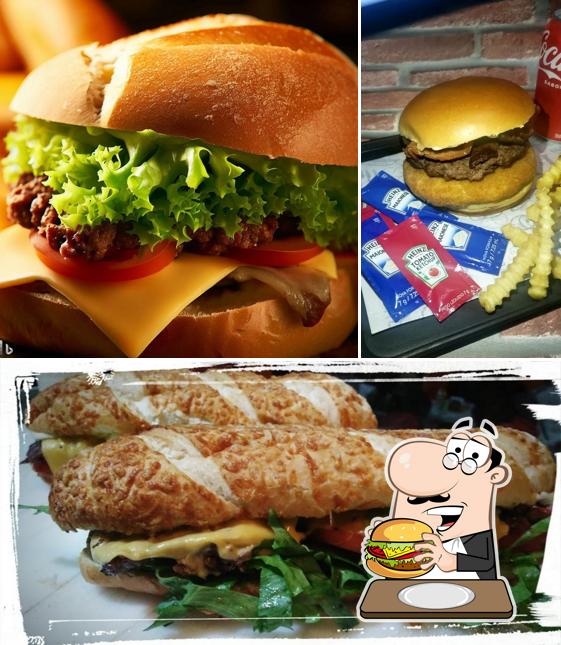 Hambúrguer em Brasero Burgers
