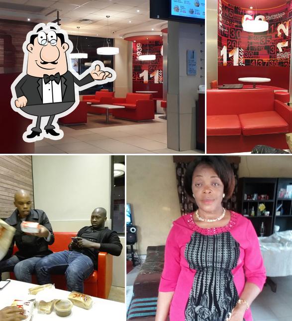 L'intérieur de KFC Vanderbijlpark