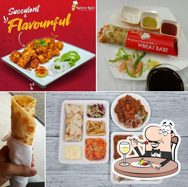 Meals at Kolkata rolls