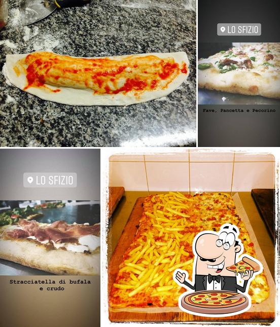 Prenditi una pizza a Rosticceria Lo Sfizio