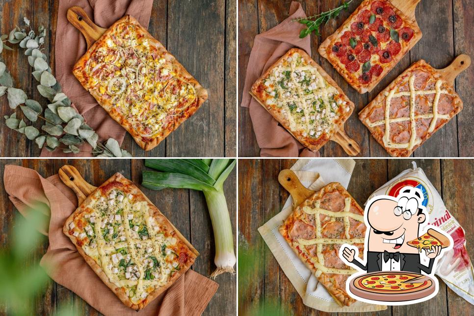 Experimente diversos variedades de pizza