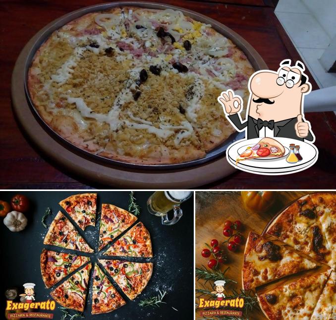 Order various kinds of pizza