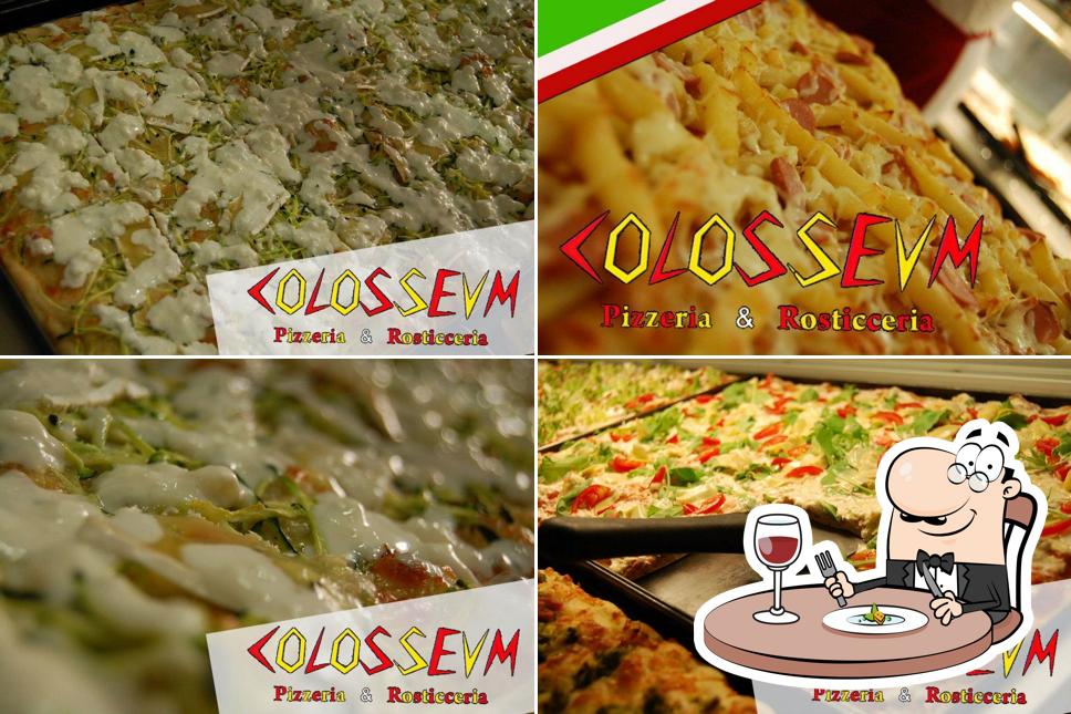 Cibo al Pizzeria colosseum
