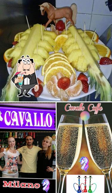 Cavallo Caffe | بيبو شيشة بار si caratterizza per la bevanda e cibo