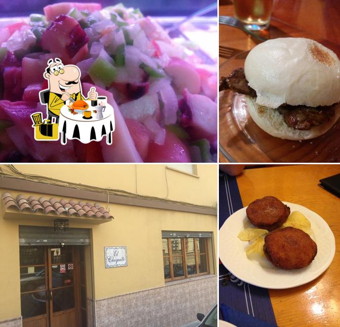Las fotografías de comida y interior en El Chiquito