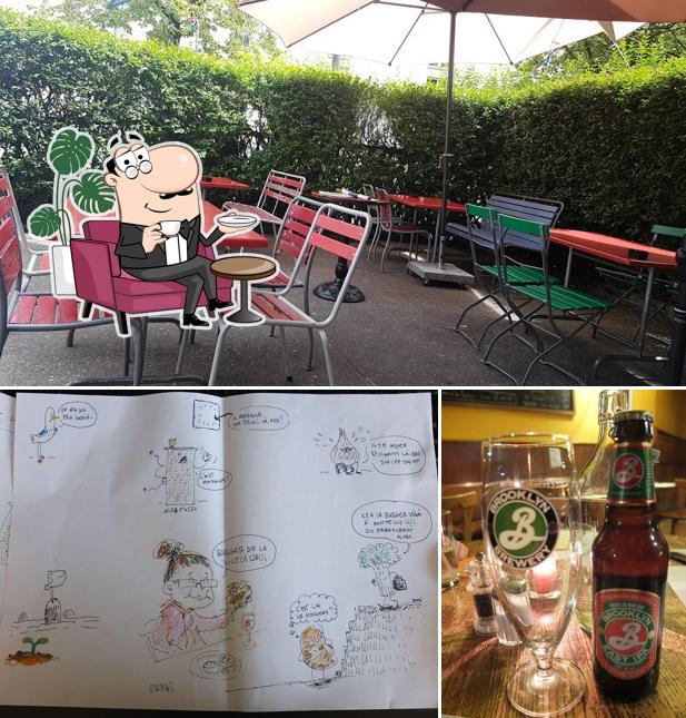 Dai un'occhiata agli interni di Brasserie de Montelly