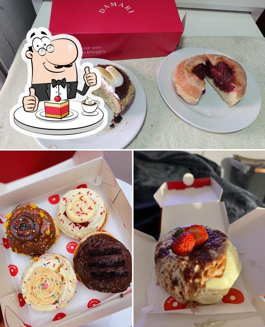 DONUTS DAMARI provê uma gama de pratos doces