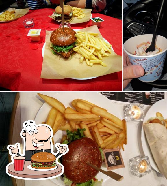 Гамбургер в "McDonald's Enschede Zuiderval"