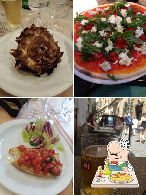 Food at Taverna Parione