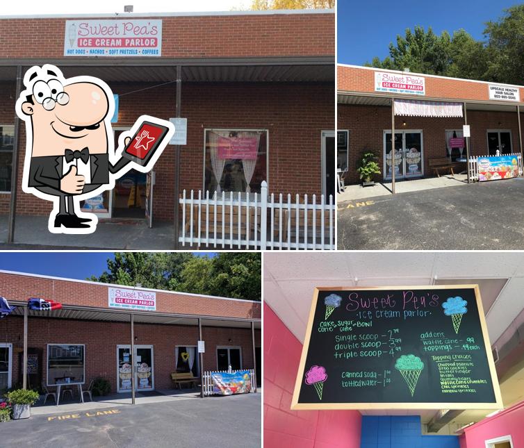 Sweet Pea's Ice Cream Parlor in Blythewood Restaurant menu and reviews
